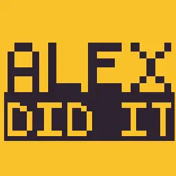 Logo Alex did it