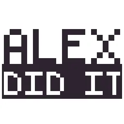 Logo Alex did it